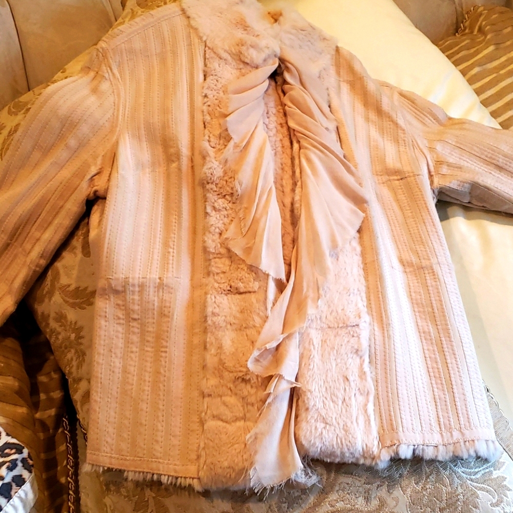 Shari Bedell Fur, Organza Jacket